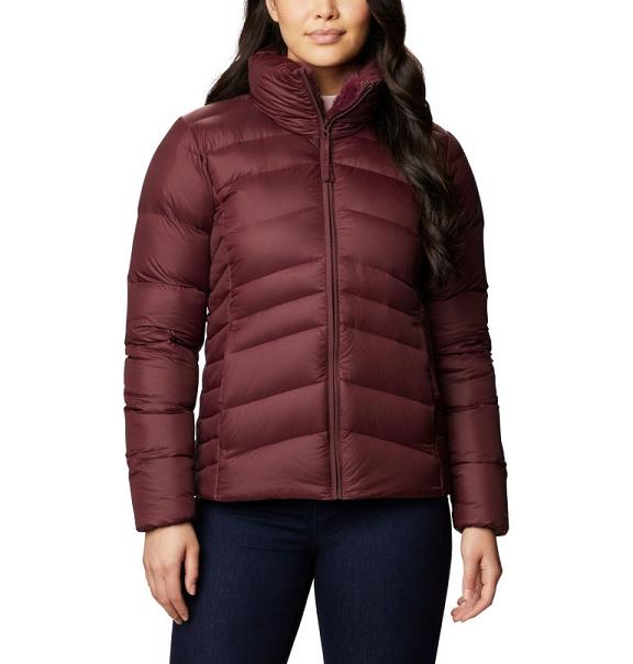 Columbia Autumn Park Down Jacket Red For Women's NZ8175 New Zealand